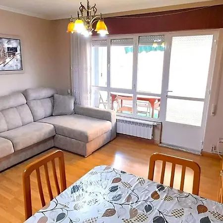 Apartamento Playa Rapadoira Con Terraza Foz